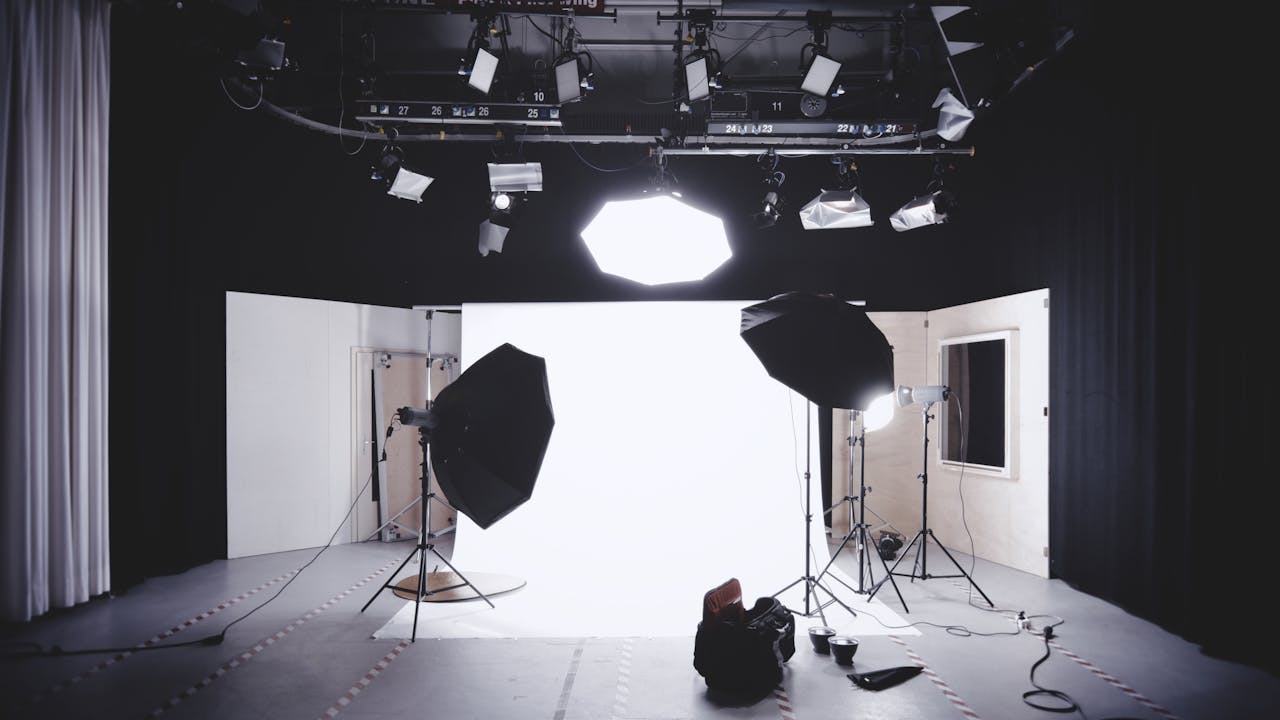 Corporate team environment for professional headshots